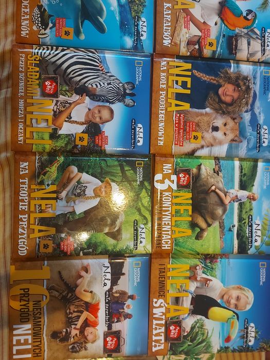 Nela mała reporterka zestaw + książka że stokrotki