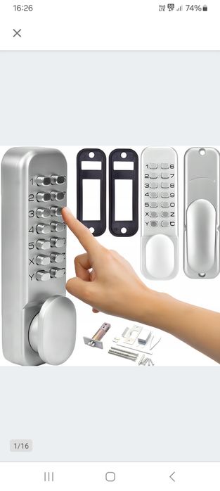 Zamek codowy mechaniczny