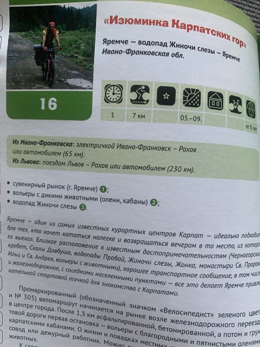 Вело Украина 55 лучших маршрутов