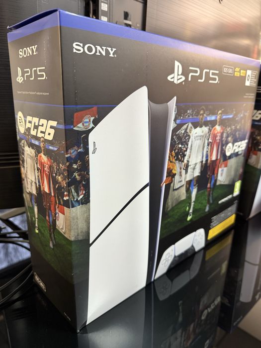 Sony Playstation 5 Slim 1TB Blu Ray 1 Tb FC26 UA Сертифікована гарантія 1 рік