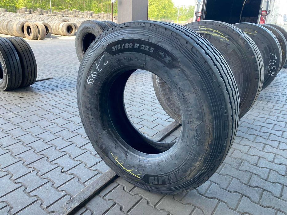 Opona 315/80R22.5 MICHELIN X WORKS Z HD Przód 11-12mm