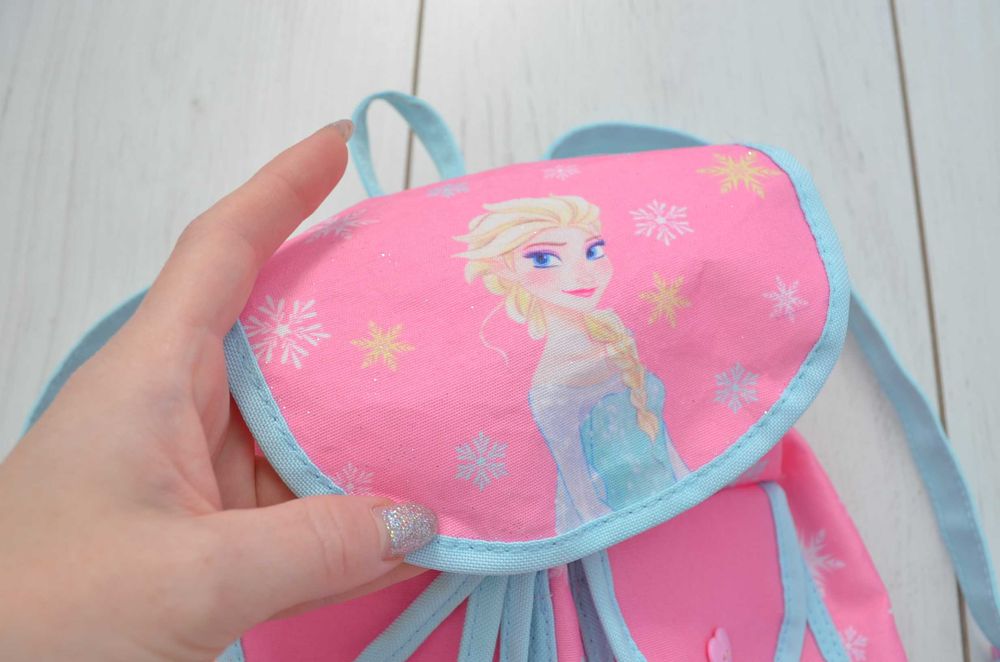 Рюкзак мешочек розовий холодное сердце