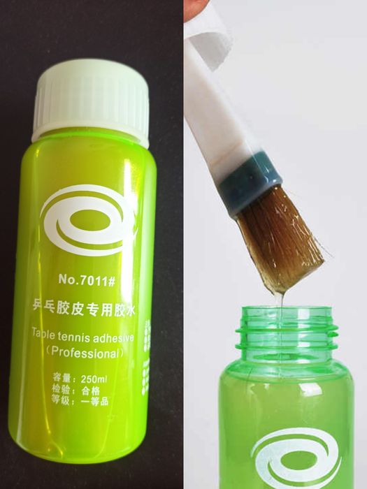Водный клей для ракеток, торцевая лента, скальпель, настольный теннис