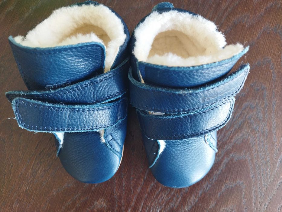 Nowe buciki buty barefoot Froddo Prewalkers winter furry ocieplane 19