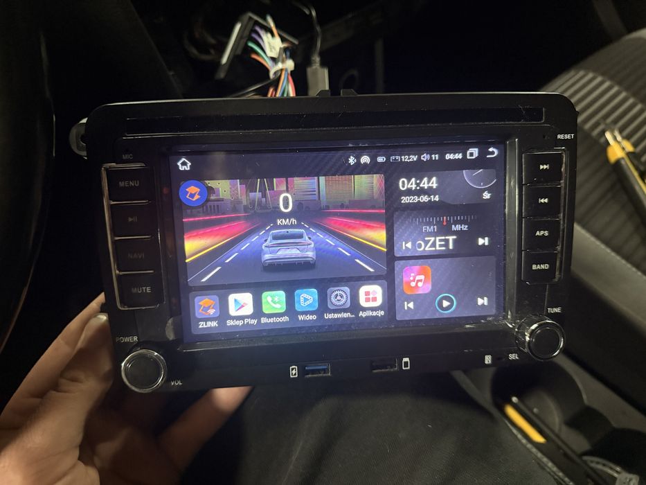 Radio 2 din vw turan caddy golf 5