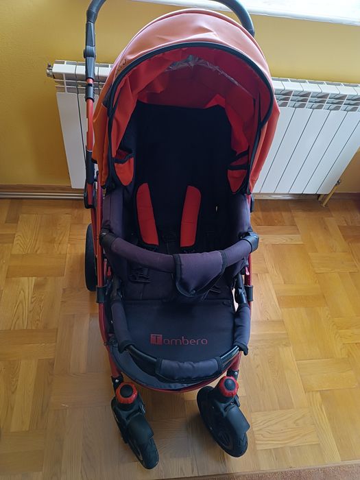 Wózek 3 w 1 czerwony
