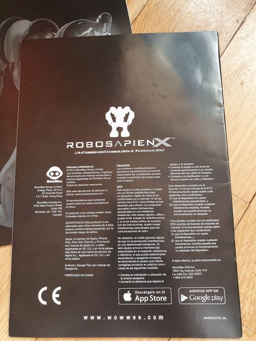 Интерактивний робот Robosapien X