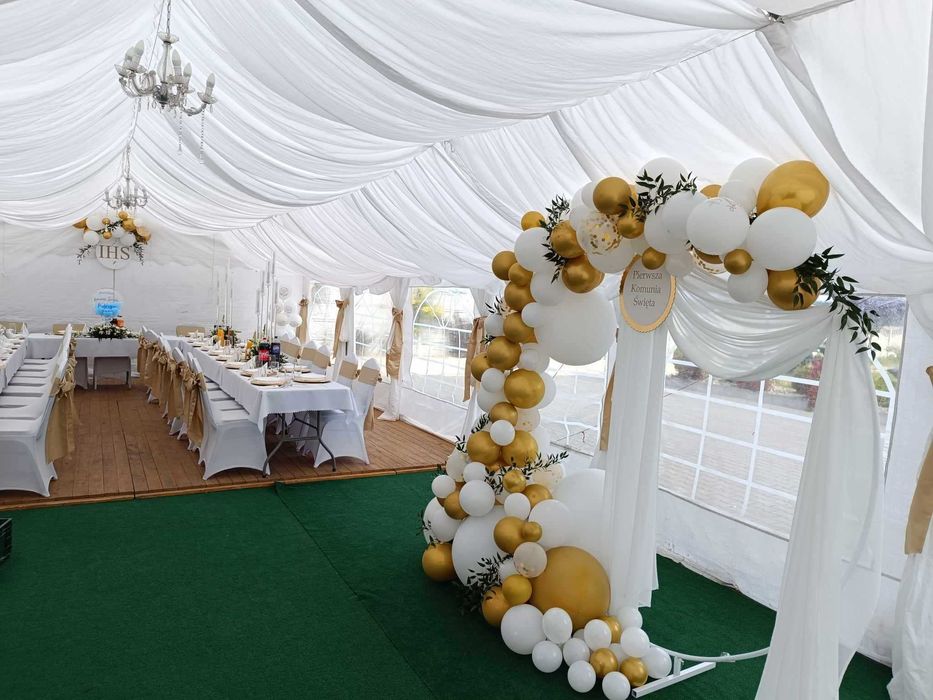 Namioty z pełnym wyposażeniem!