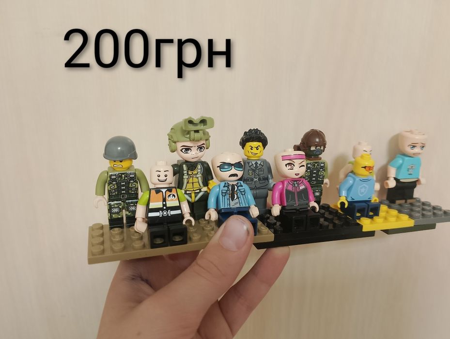 Багато саморобних з лего технік і іншого лега