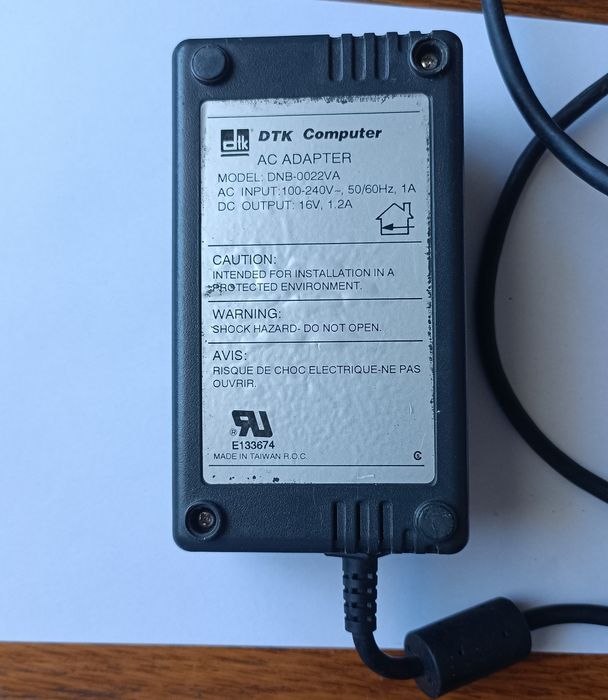Блок живлення DTK Computer 16 V 1,2 A