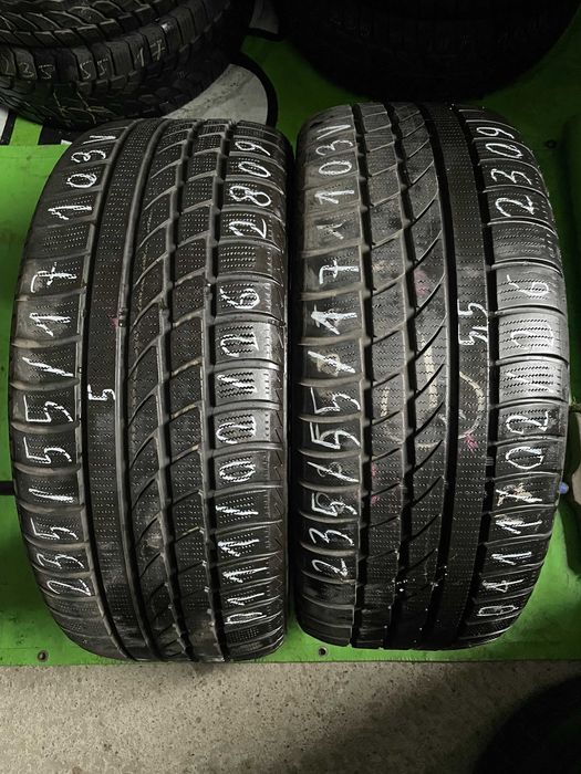 2szt. opony zimowe 235/55R17 103V Hankook IceBear W300