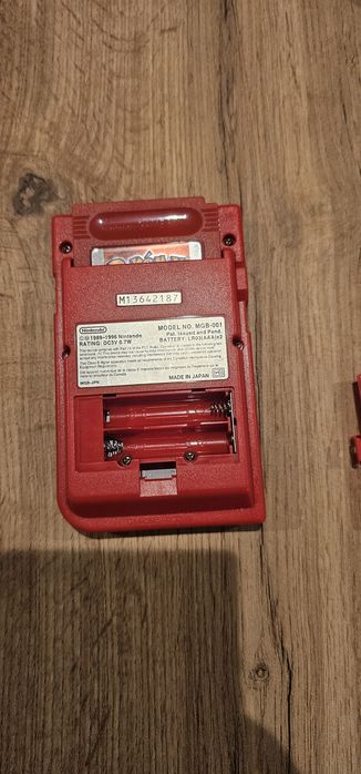 Nintendo gameboy pocket vermelha - Original