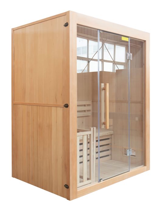 SAUNA TRADICIONAL PANORAMICA 3 LUGARES