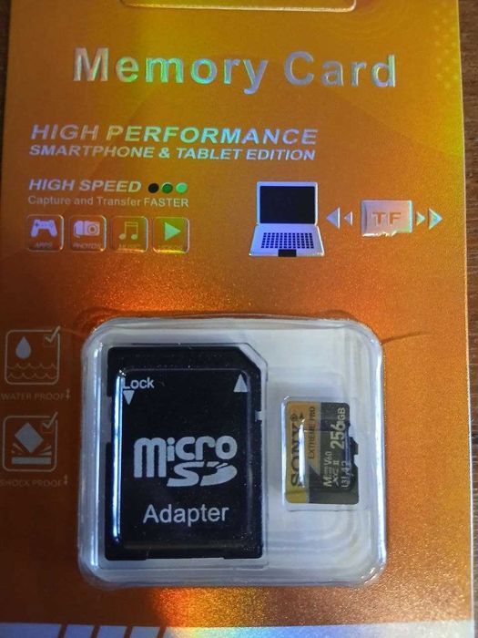 Карта Micro SD Sony 256 Гб