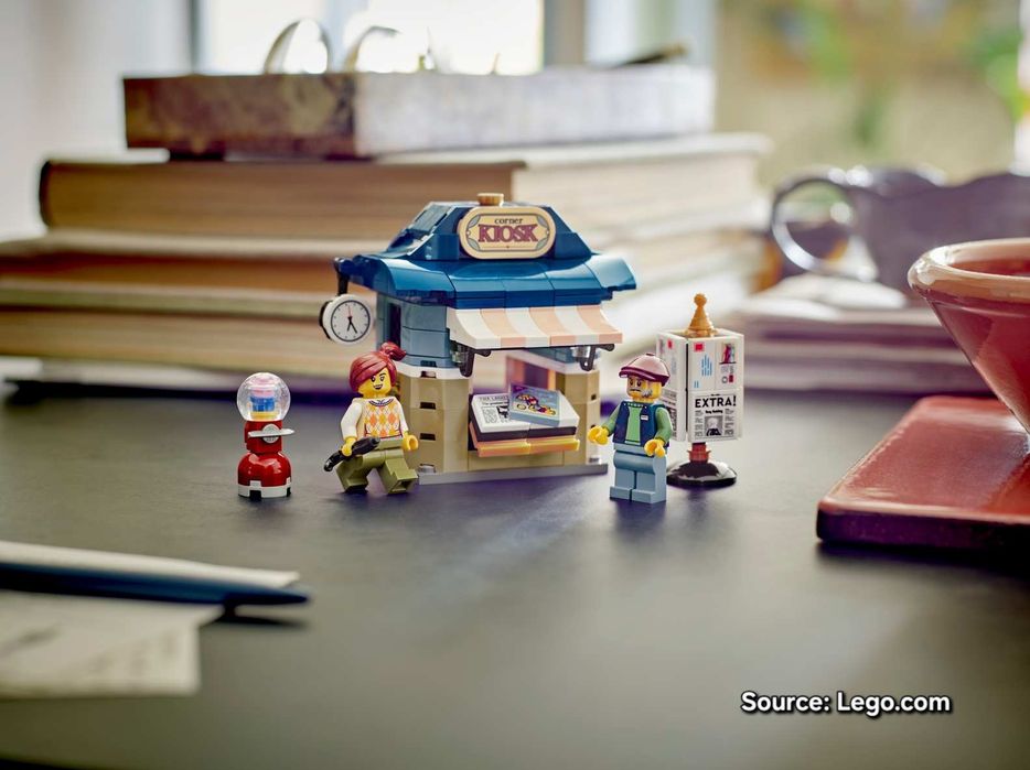 ENVIO GRATIS-LEGO 40757 Corner Kiosk (Icons/GWP)