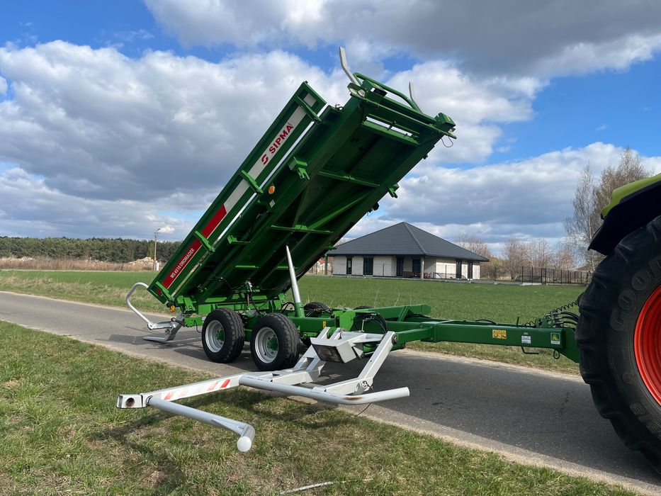 Przyczepa platforma do bel