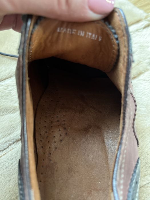 Чоловічі шкіряні туфлі