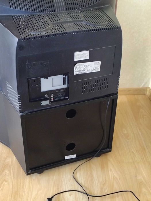 Телевизор Philips 32PW9586/12 32" CRT кинескоп + тумба под ТВ комплект ретро винтаж