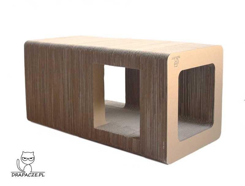 Drapak tekturowy drapacze Cube 30 Eko tunel