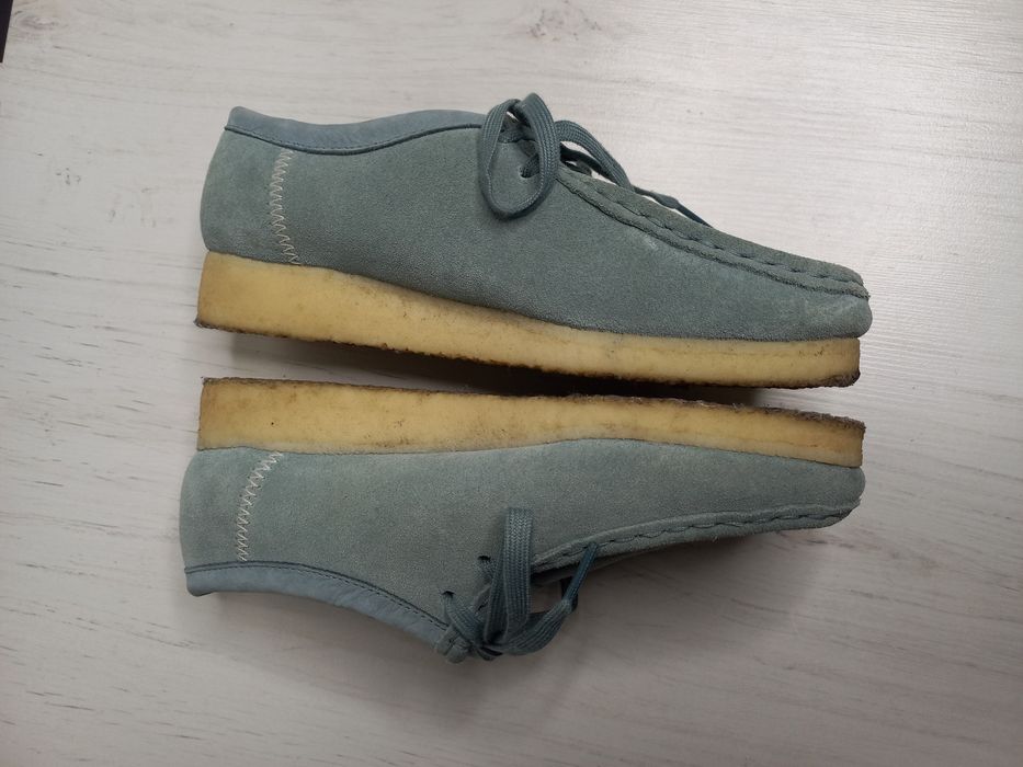 Туфлі жіночі CLARKS WALLABEE NUBUCK( оригінал)