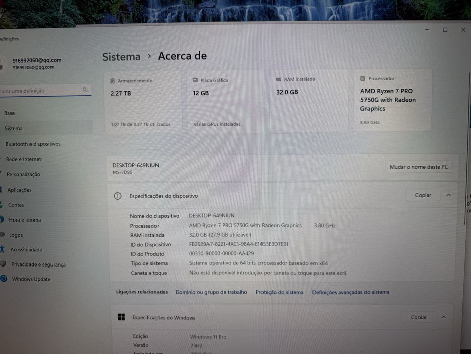 Torre de Gaming Ryzen 7+RTX 3060Ti+32Gb para quaquer jogos