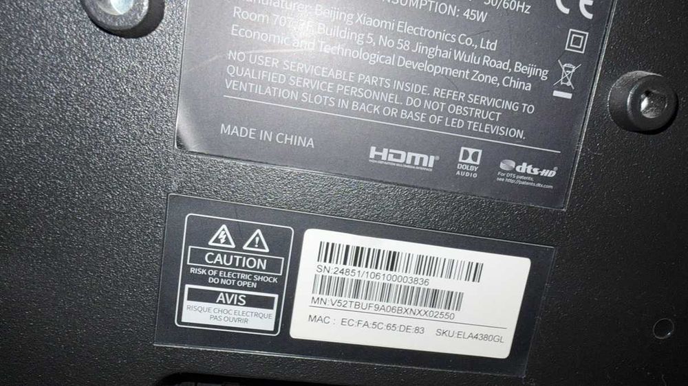 Xiaomi TV LCD 32 polegadas
