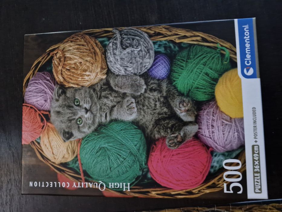 Puzzle kotek 500 elementów