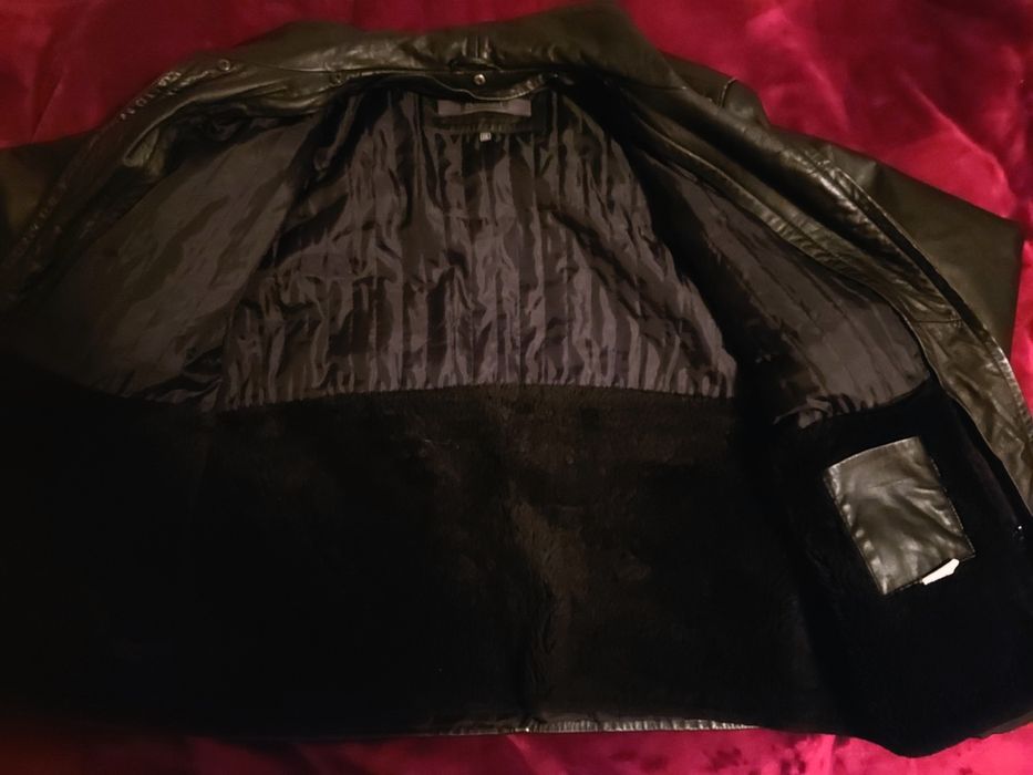 Kurtka męska z naturalnej skóry ocieplana Marbet XXL