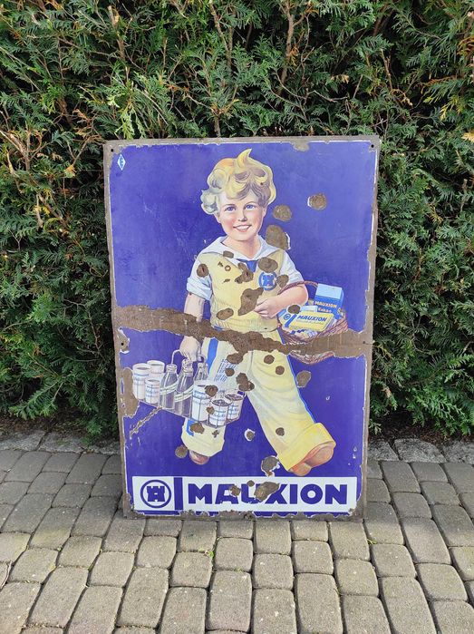 Stary szyld niemiecki mauxion