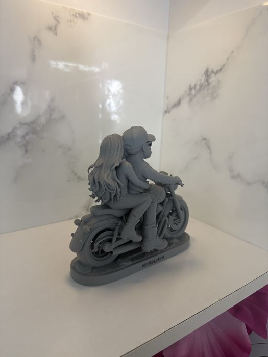 Casal de motoqueiro