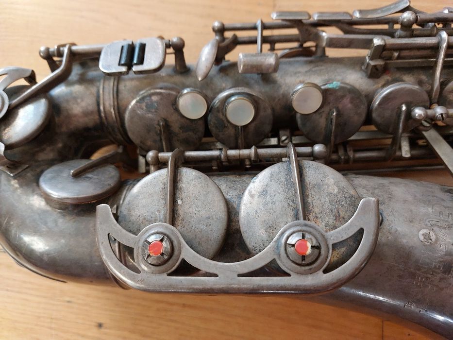 Saksofon Altowy Weltklang Made in GDR NRD nr 18656 + ustnik + pasek