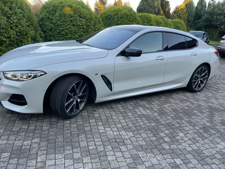 BMW Seria 8 M850i.Salon.Full Wersja.Bezwypad.Serwis-ASO.Vat 23%.2x koła.Zamiana.