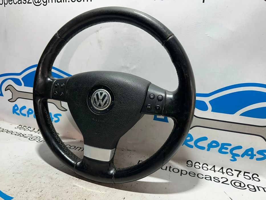 Volante Pele Original VW Volkswagen Golf V 5 MK5 Variant 1K0419091ES