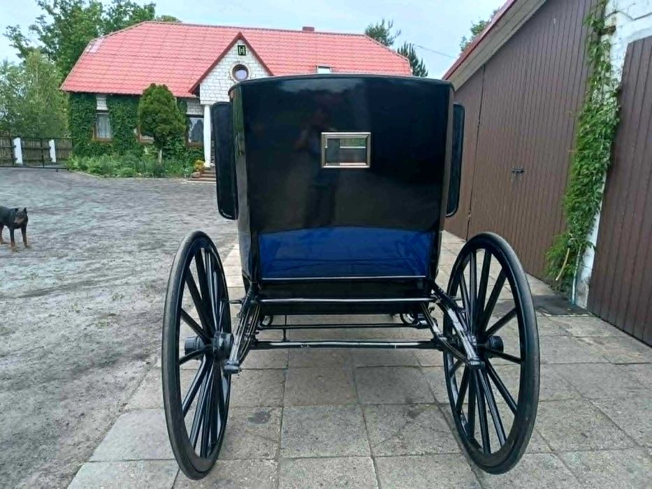 Kareta Coupe Zabytkowa Bryczka Konna Powóz