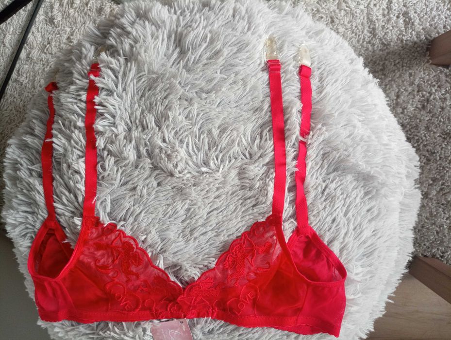 Pas do pończoch z haftem,M/L