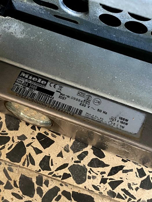 Miele DA3466 Exaustor