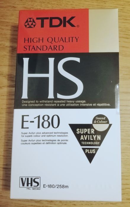 Видеокассеты VHS TDK