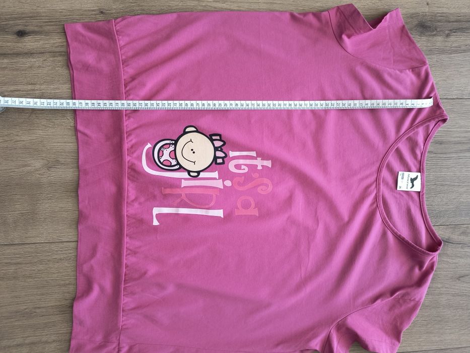 Bluzka ciążowa różowa 2xl-42/44