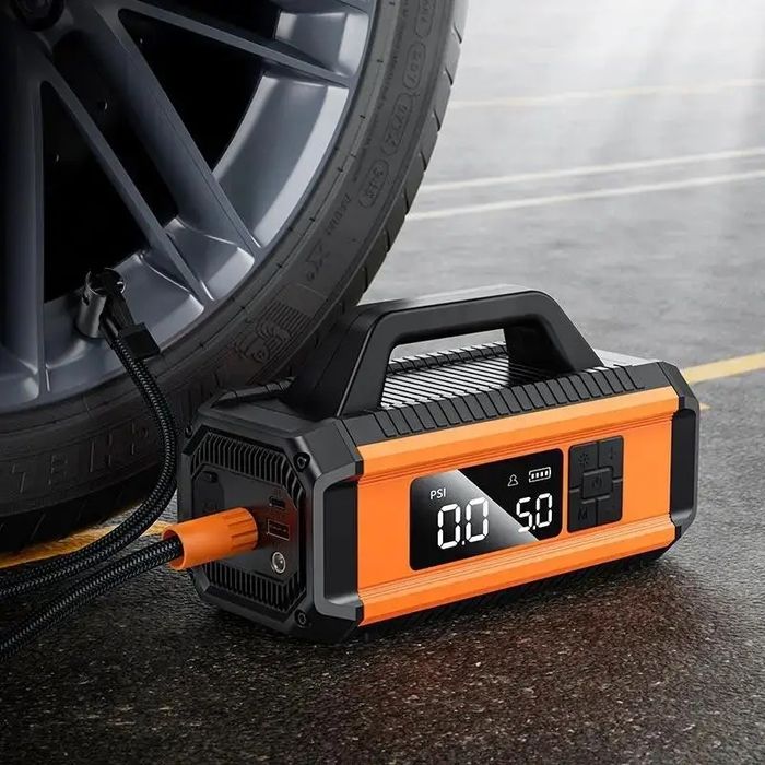 Автомобильное пуско-зарядное устройство Бустер  Hoco QS4 10000 mAh