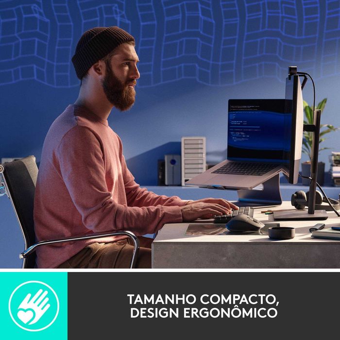 Teclado LOGITECH MX Mechanical Mini - como novo