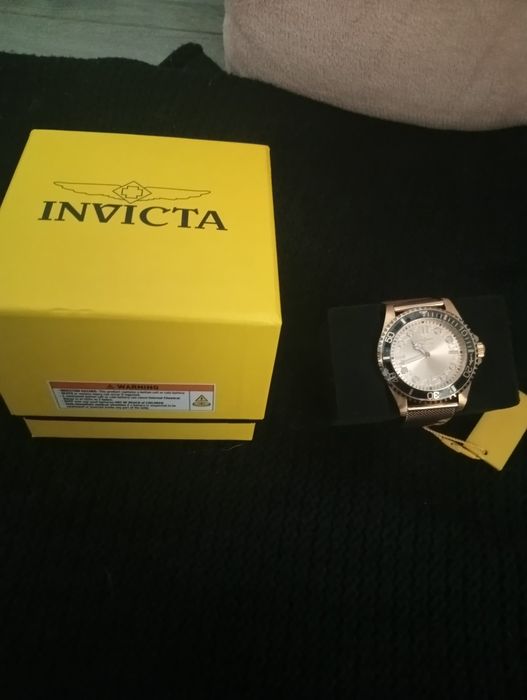 Relógio Invicta Pro Diver 49690 Dourado (NOVO com Plásticos)