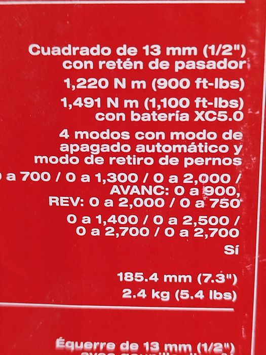 Milwaukee M18 Fuel 2966-20 1/2" гайковерт 1491 Нм оригінал США