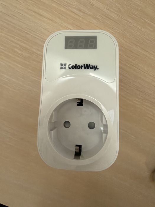 Реле напруги ColorWay (16A/3520W) | Захист техніки
