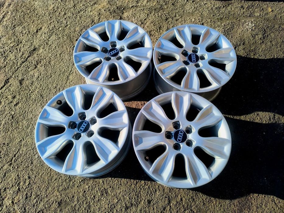 5x100 Felgi Aluminiowe Alufelgi 16 Koła VW GOLF IV 4 BORA NEW BEETLE POLO FOX TCROSS SKODA octavia I 1 SCALA RAPID ROOMSTER FABIA PRKATIK SEAT Leon I TOLEDO IBIZA CORDOBA AUDI A1 A2 A3 8L TT Legnica ALU-RAD