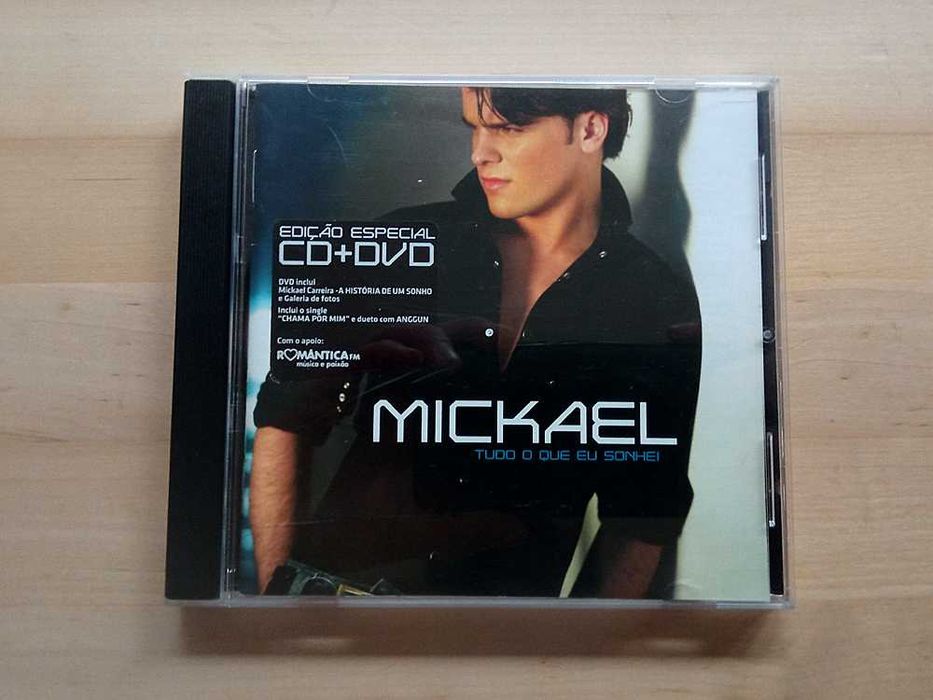 CD Mickael Carreira - Tudo O Que Eu Sonhei (Edição Especial CD+DVD)