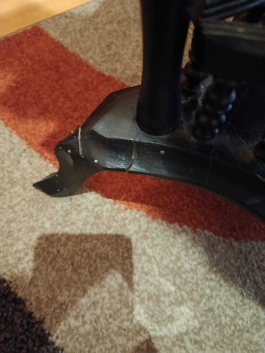 Estante/ prateleira preta  0,55X1,17cm