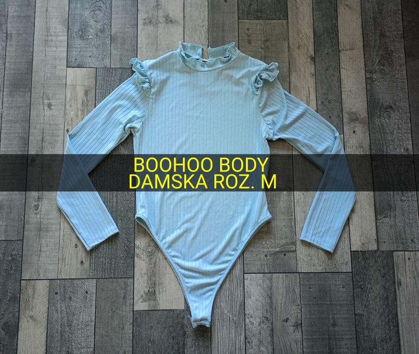 Bluzka body Boohoo damska roz. M