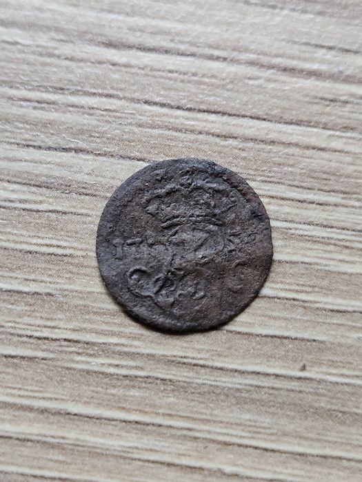 Szeląg Gdańsk, August III Sas