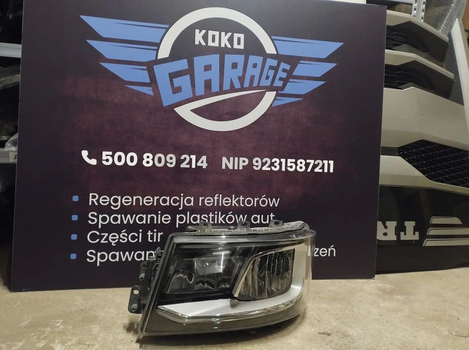 Reflektor lampa Scania LED lewy lub prawy