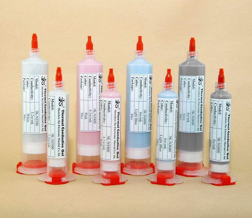 Термопрокладка жидкая 3KS 3-12.8W/mk термоинтерфейс термопластелин